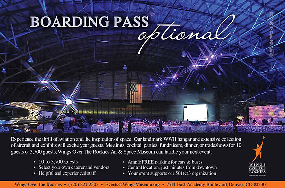 Wings Over the Rockies Print Ad