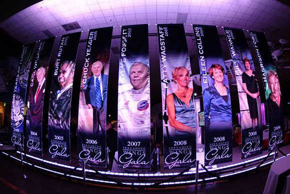 Wings Over the Rockies Gala Banners