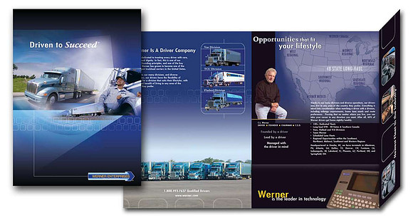 Werner Enterprises Driver Recruitment Material