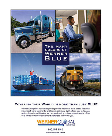 Werner Enterprises Print Ad